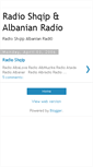 Mobile Screenshot of albanianradio.blogspot.com