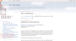 Desktop Screenshot of 911anomaly.blogspot.com