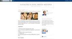 Desktop Screenshot of foolproofrecipesbyme.blogspot.com