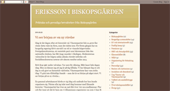Desktop Screenshot of biskoperiksson.blogspot.com