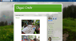 Desktop Screenshot of chayascreche.blogspot.com