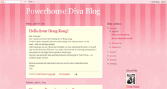 Desktop Screenshot of powerhousediva.blogspot.com