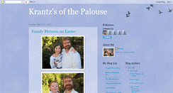 Desktop Screenshot of krantzsofthepalouse.blogspot.com