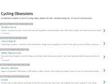 Tablet Screenshot of cyclingobsessions.blogspot.com