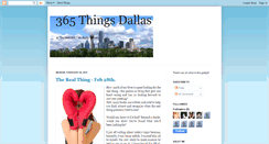 Desktop Screenshot of 365thingsdallas.blogspot.com
