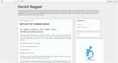 Desktop Screenshot of harishnagpal.blogspot.com