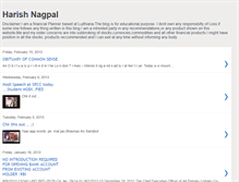 Tablet Screenshot of harishnagpal.blogspot.com