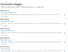 Tablet Screenshot of femtioelfte.blogspot.com