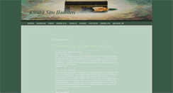 Desktop Screenshot of hadislerisiginda.blogspot.com