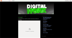 Desktop Screenshot of digitalhoax.blogspot.com