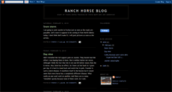 Desktop Screenshot of barrquintanaquarterhorses.blogspot.com