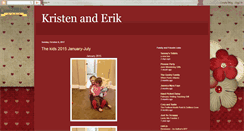 Desktop Screenshot of kristenanderikcambridge.blogspot.com