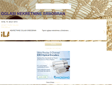 Tablet Screenshot of nekretninesrbobran.blogspot.com