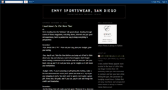 Desktop Screenshot of envysportswear.blogspot.com