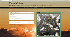 Desktop Screenshot of datameteo.blogspot.com
