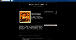 Desktop Screenshot of filosofiagerber.blogspot.com