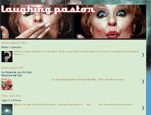 Tablet Screenshot of laughingpastor.blogspot.com