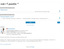 Tablet Screenshot of makitpossible.blogspot.com