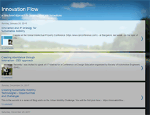 Tablet Screenshot of innovationflow.blogspot.com