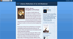 Desktop Screenshot of literaryreflectionsofanavidbooklover.blogspot.com