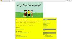 Desktop Screenshot of heyhoneypop.blogspot.com