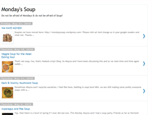 Tablet Screenshot of mondayssoup.blogspot.com
