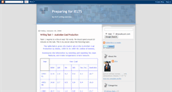 Desktop Screenshot of preparingforielts.blogspot.com
