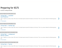 Tablet Screenshot of preparingforielts.blogspot.com