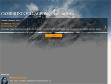 Tablet Screenshot of cambridgevillagepasig-caintaarea.blogspot.com