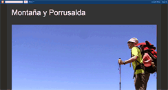 Desktop Screenshot of montanayporrusalda.blogspot.com