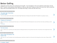 Tablet Screenshot of bettergolfing.blogspot.com