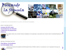 Tablet Screenshot of buscandolaformula.blogspot.com