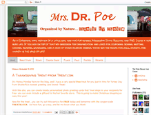 Tablet Screenshot of mrsdrpoe.blogspot.com