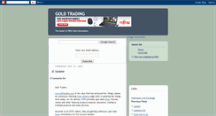 Desktop Screenshot of goldtradin.blogspot.com