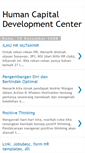 Mobile Screenshot of humancapitaldevelopmentcenter.blogspot.com