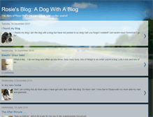 Tablet Screenshot of cockerspanielrosie.blogspot.com