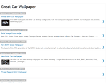 Tablet Screenshot of car-wallpaper1.blogspot.com