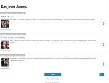 Tablet Screenshot of daejeon-james.blogspot.com