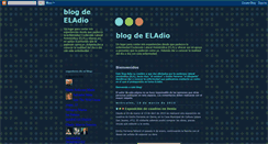 Desktop Screenshot of elblogdeeladio.blogspot.com