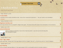 Tablet Screenshot of janasrandomwriting.blogspot.com