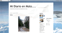 Desktop Screenshot of midiarioenmoto.blogspot.com