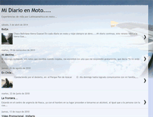 Tablet Screenshot of midiarioenmoto.blogspot.com