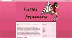 Desktop Screenshot of futsalfemininocade.blogspot.com