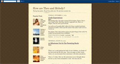 Desktop Screenshot of howstheo.blogspot.com