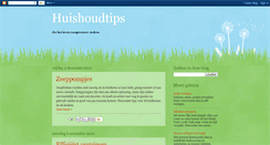 Desktop Screenshot of huishoudtips.blogspot.com