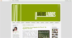 Desktop Screenshot of bau-dos-livros.blogspot.com