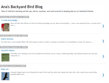 Tablet Screenshot of anasbirds.blogspot.com