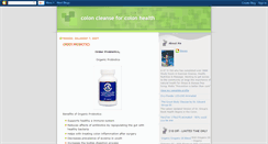 Desktop Screenshot of colon-cleanse-for-colon-health.blogspot.com