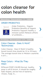 Mobile Screenshot of colon-cleanse-for-colon-health.blogspot.com