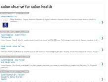 Tablet Screenshot of colon-cleanse-for-colon-health.blogspot.com